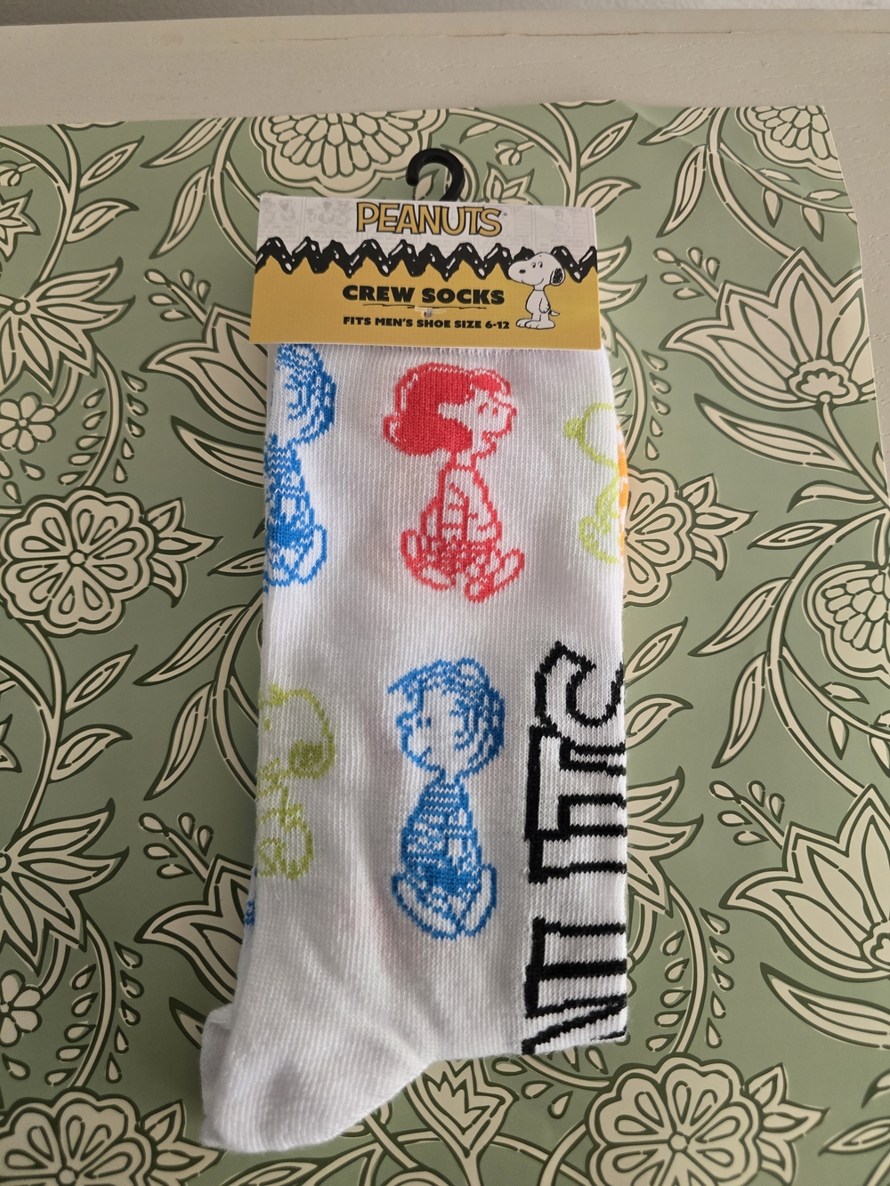 Peanuts Snoopy Crew Socks